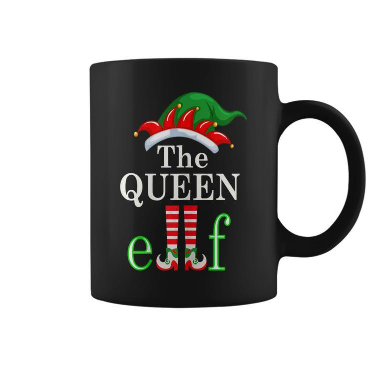 The Queen Elf Family Matching Group Christmas Pajama Coffee Mug