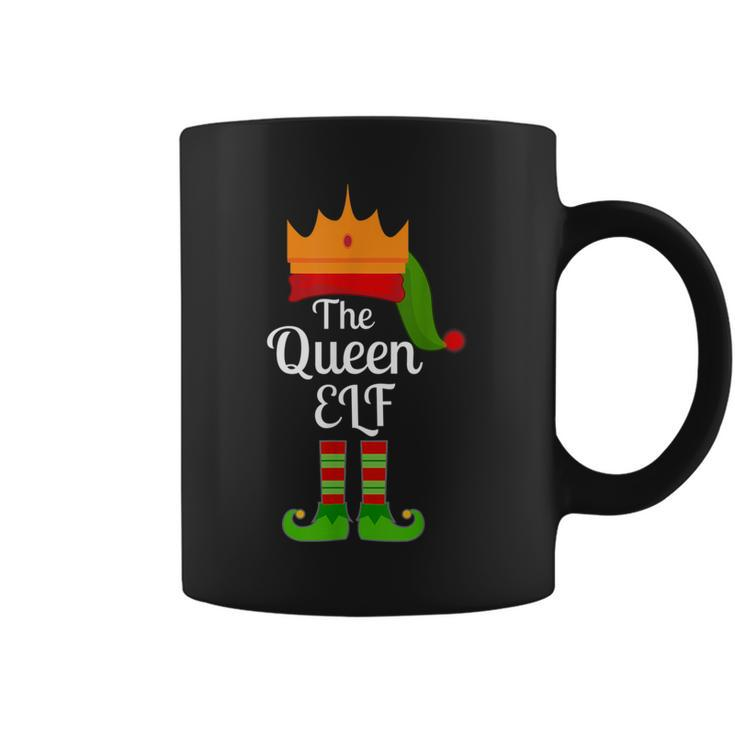 The Queen Elf Matching Family Christmas Pajama Party Coffee Mug