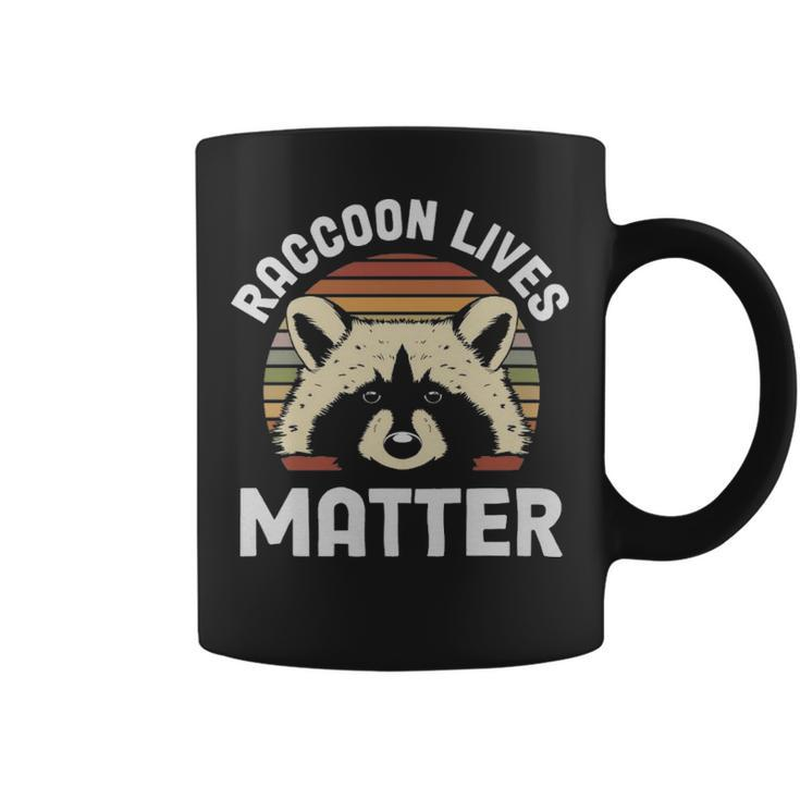 Raccoon Lives Matter Funny Raccoon Gift  - Raccoon Lives Matter Funny Raccoon Gift  Coffee Mug