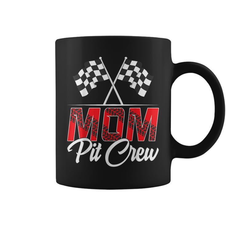 Race Car Birthday Party Racing Family Mom Pit Crew Coffee Mug