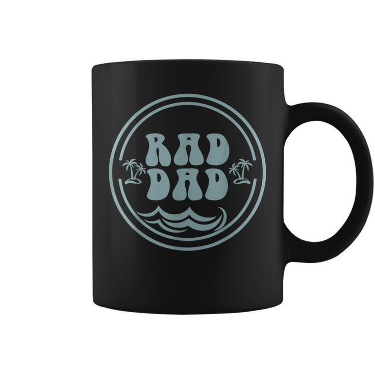 Rad Dad Surf Matching Birthday The Big One 1St Birthday  Coffee Mug