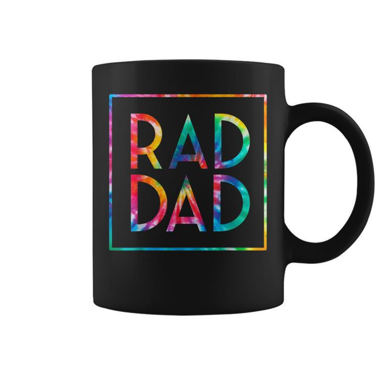 Rad Dad Tie Dye Dad Jokes Funny Father’S Day 2022 Men  Coffee Mug