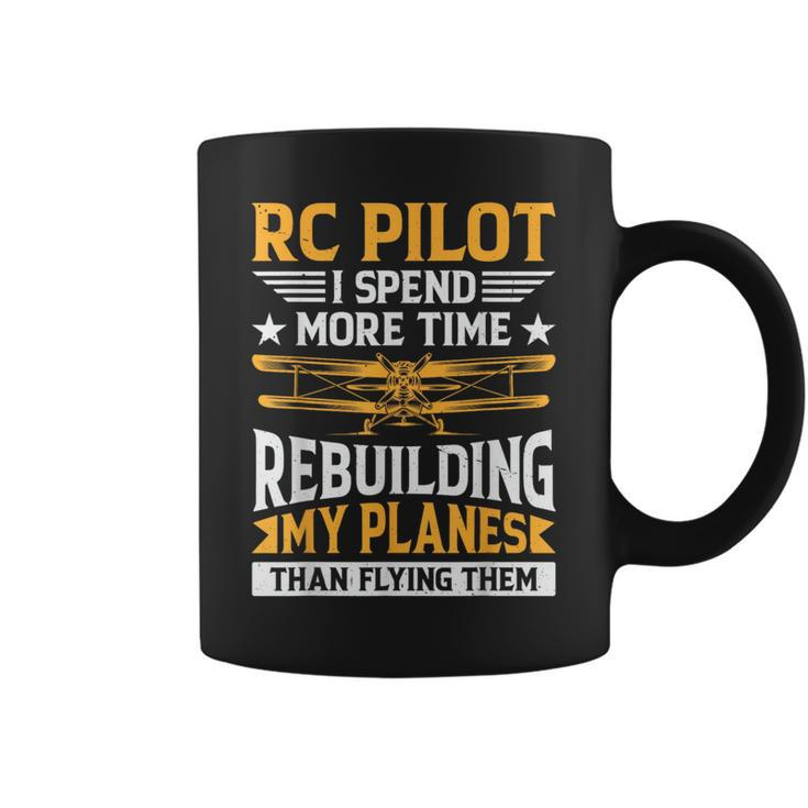 Radio Controlled Planes Rc Plane Pilot Glider Rc Airplane  Coffee Mug