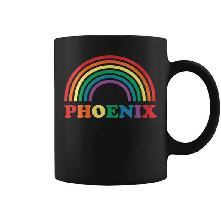 Rainbow Pride  Gay Lgbt Parade Phoenix Az Gift  Coffee Mug