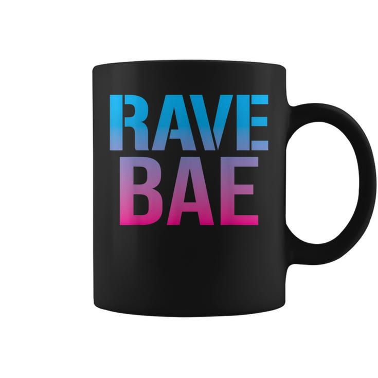 Rave Bae Raver Quote Trippy Edm Music Festival Coffee Mug