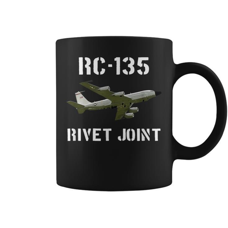 Rc-135 Rivet Joint Spy Plane Aircraft Coffee Mug