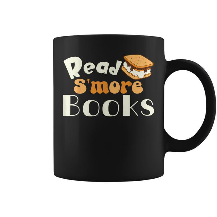 Read S'more Books Reading Lover Camping Bookworm Librarian Coffee Mug