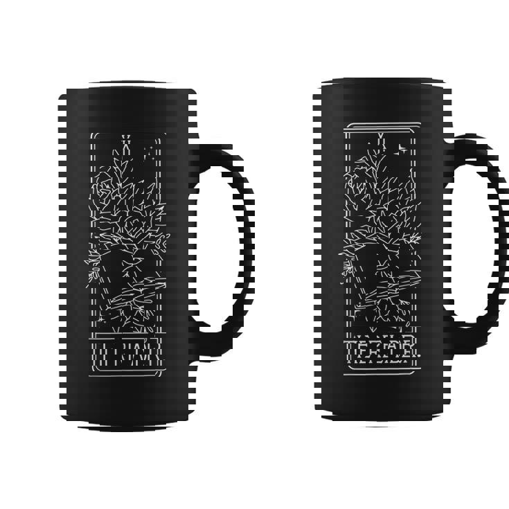 Reader Tarot Card Reading Book Tarot Card Author Writer Reading Funny Designs Funny Gifts Coffee Mug