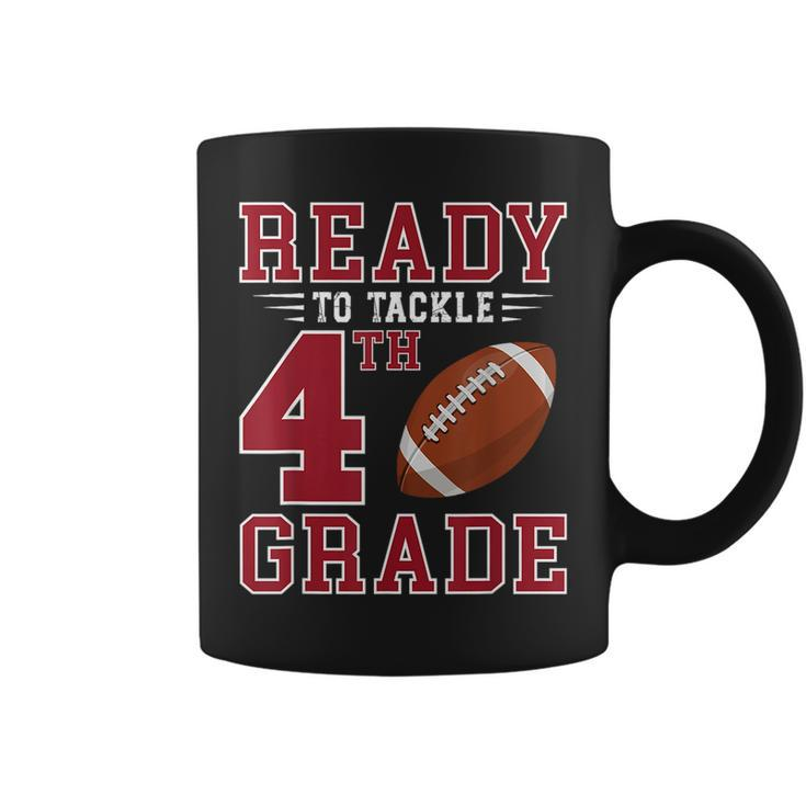 Ready To Tackle 4Th Grade Back To School First Day Of School Coffee Mug