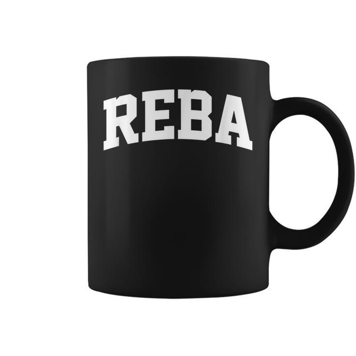 Reba Name Last Family First College Arch Coffee Mug