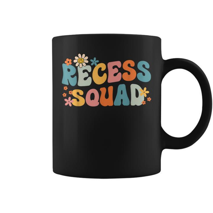Recess Crew Squad Teachers Students Monitor Back To School Coffee Mug