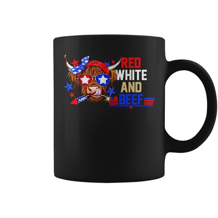 Red White And Beef  Coffee Mug