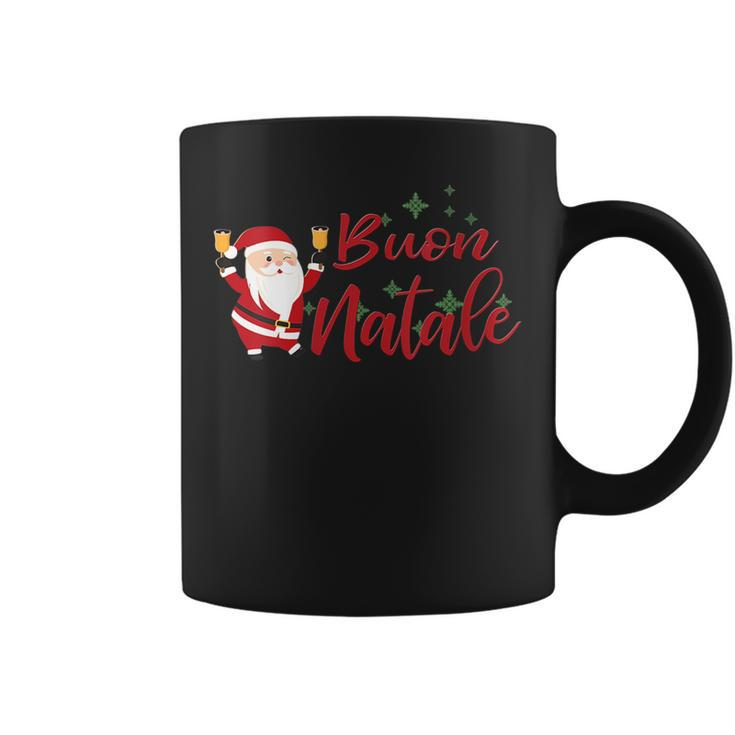 Regalo Familiare Italian Christmas Tanti Auguri Buon Natale  Coffee Mug