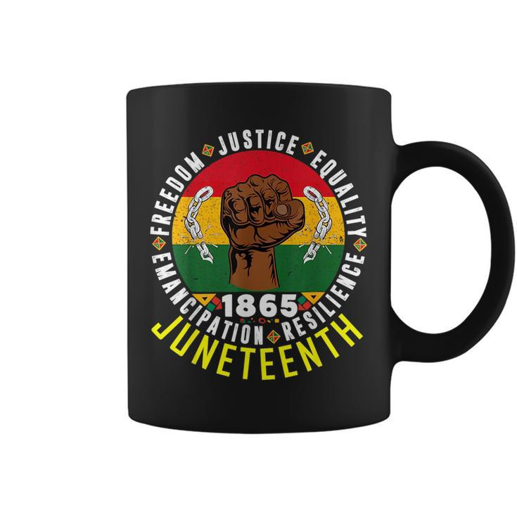 Remembering My Ancestors Freedom Justice Junenth  Coffee Mug