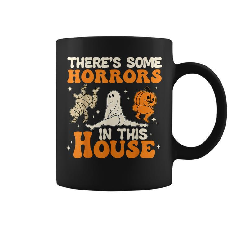 There's Some Horrors In This House Halloween Coffee Mug