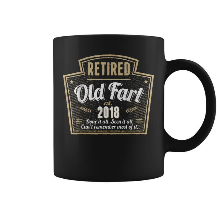 Retired 2018  For Men Funny Retirement Gift Retirement Funny Gifts Coffee Mug