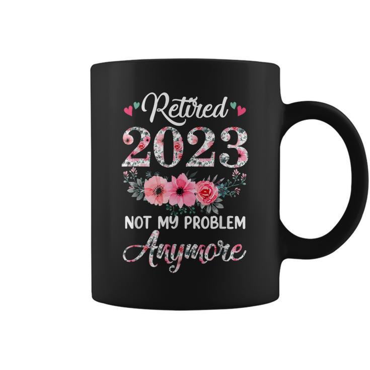 Retired 2023 Retirement For Women 2023 Cute Pink  Coffee Mug