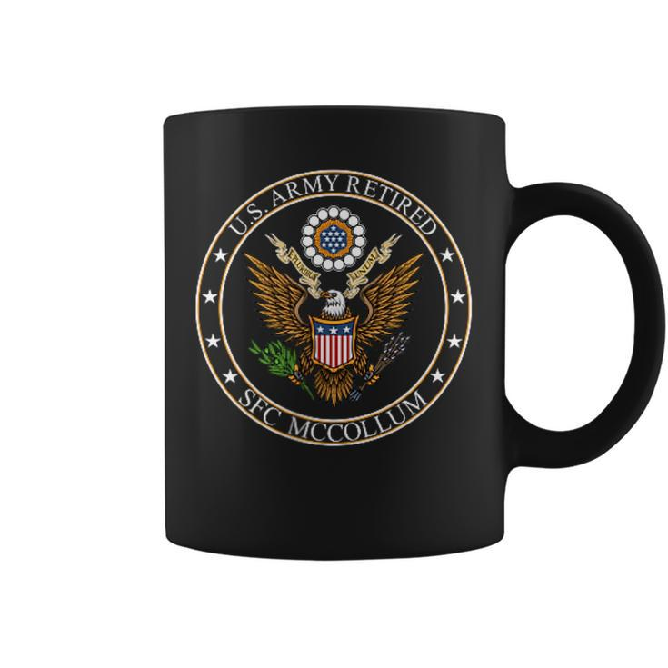 Retired Sfc Army Graphic   Coffee Mug