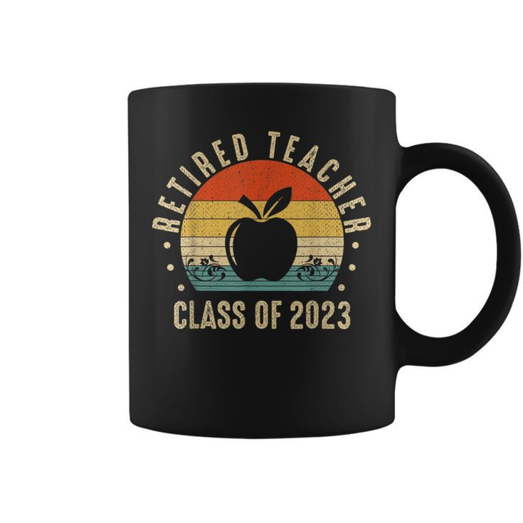 Retired Teacher Class Of 2023 Retirement 2023 Gifts Teachers Coffee Mug