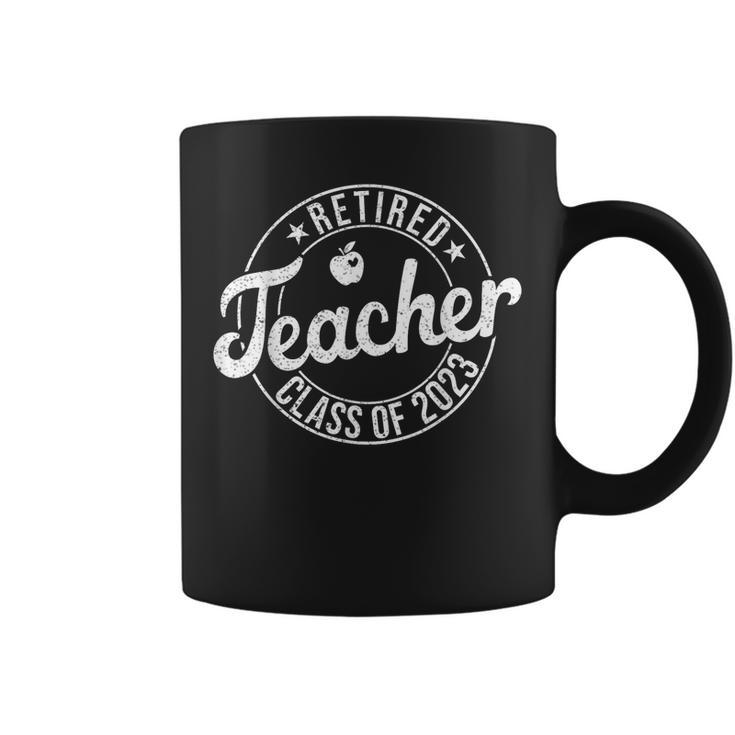 Retired Teacher Class Of 2023 Teachers Retirement Summer Coffee Mug