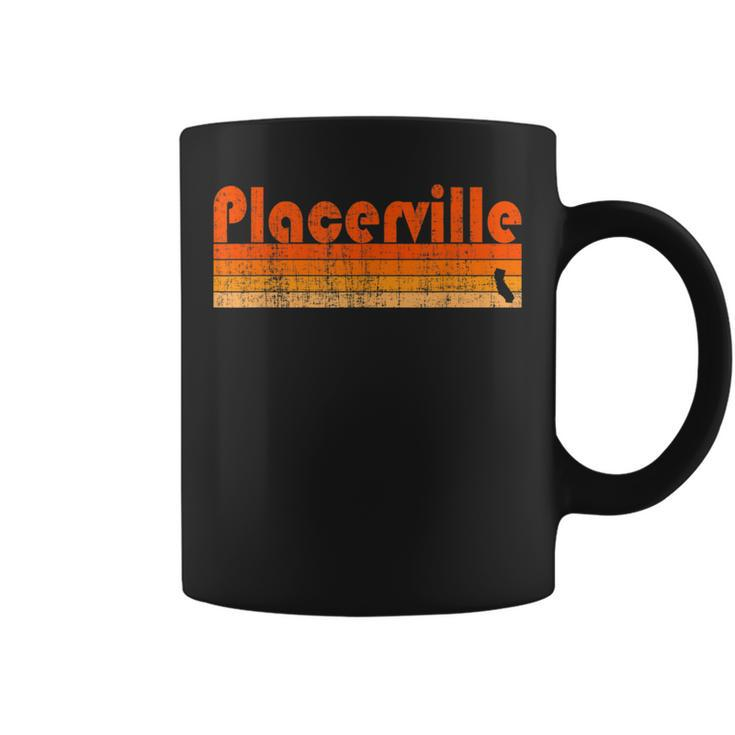 Retro 80S Style Placerville Ca Coffee Mug