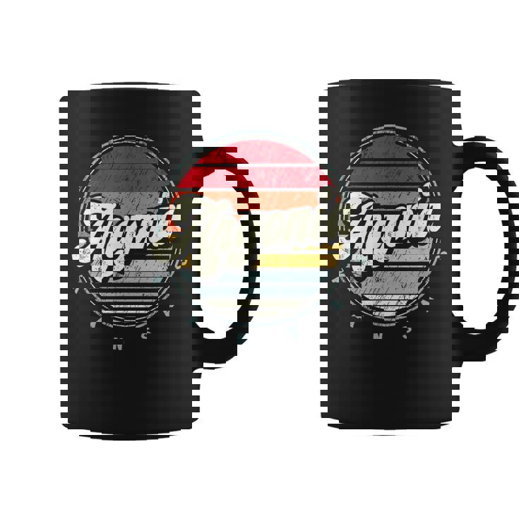 Retro Argonia Home State Cool 70S Style Sunset Coffee Mug