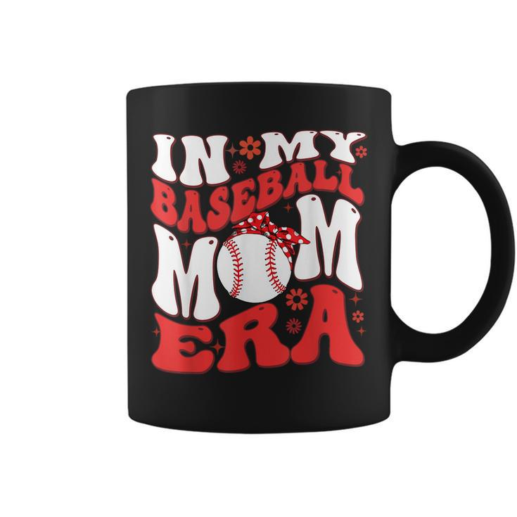 Retro In My Baseball Mom Era Mama Boy Coffee Mug