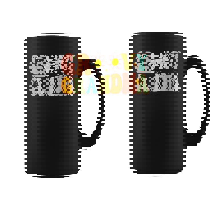 Retro Groovy Grandma Birthday Matching Family Mothers Day Coffee Mug