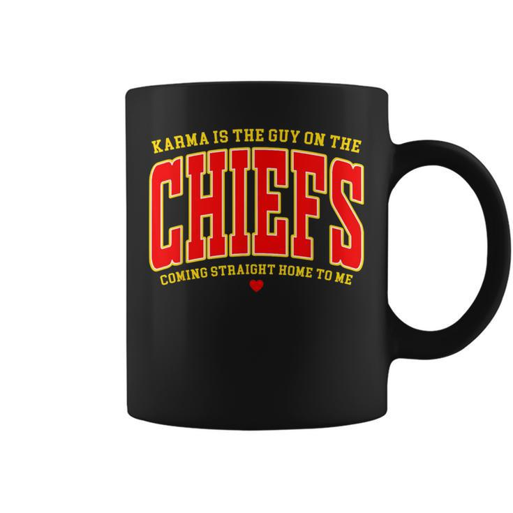 Retro Karma Is The Guy On The Chief Vintage Coffee Mug