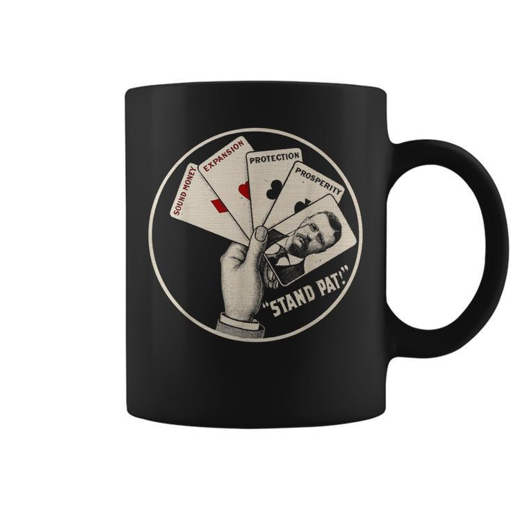 Retro Teddy Roosevelt Campaign Button  Art-Rough Rider  Coffee Mug