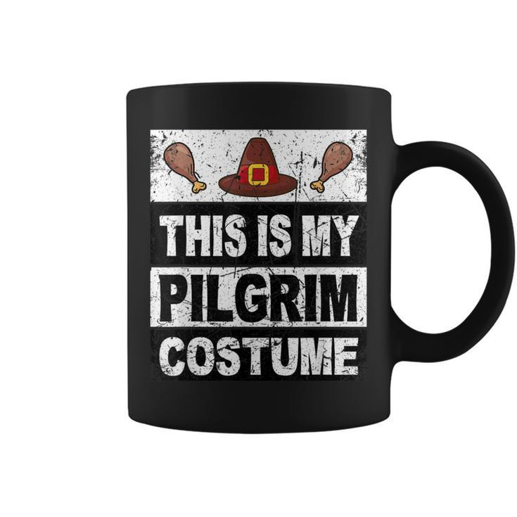 Retro Thanksgiving Pilgrim Costume Turkey Day Boys Coffee Mug