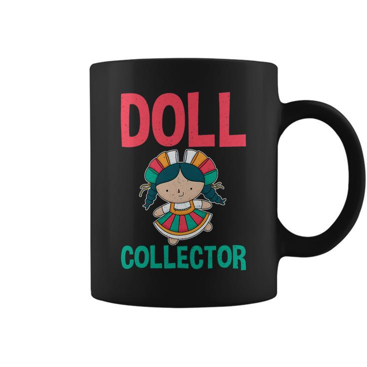 Retro Vintage Doll Collector Dolls Collecting Lover Graphic 1 Coffee Mug