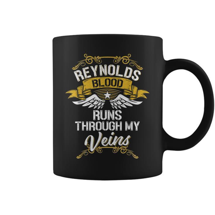 Reynolds Blood Runs Through My Veins Coffee Mug