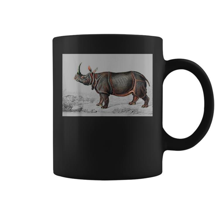 Rhino Indian Rhinoceros Rhino Lover Safari Rhinoceros  Coffee Mug