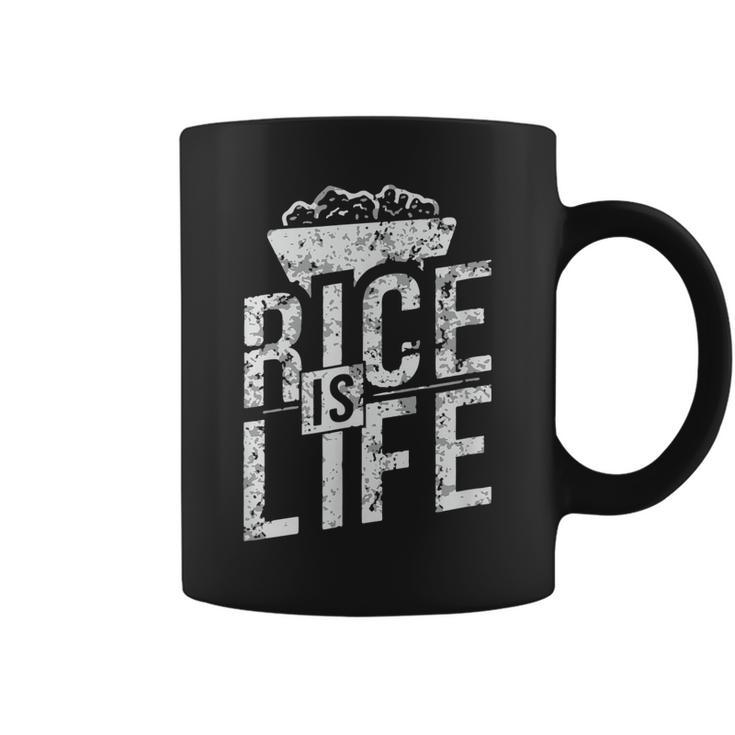 Rice Is Life Philippines Filipino Pinoy Asian Cuisine  Coffee Mug