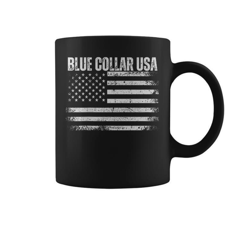 Rich North Of Richmond Blue Collar Anthony American Flag Coffee Mug