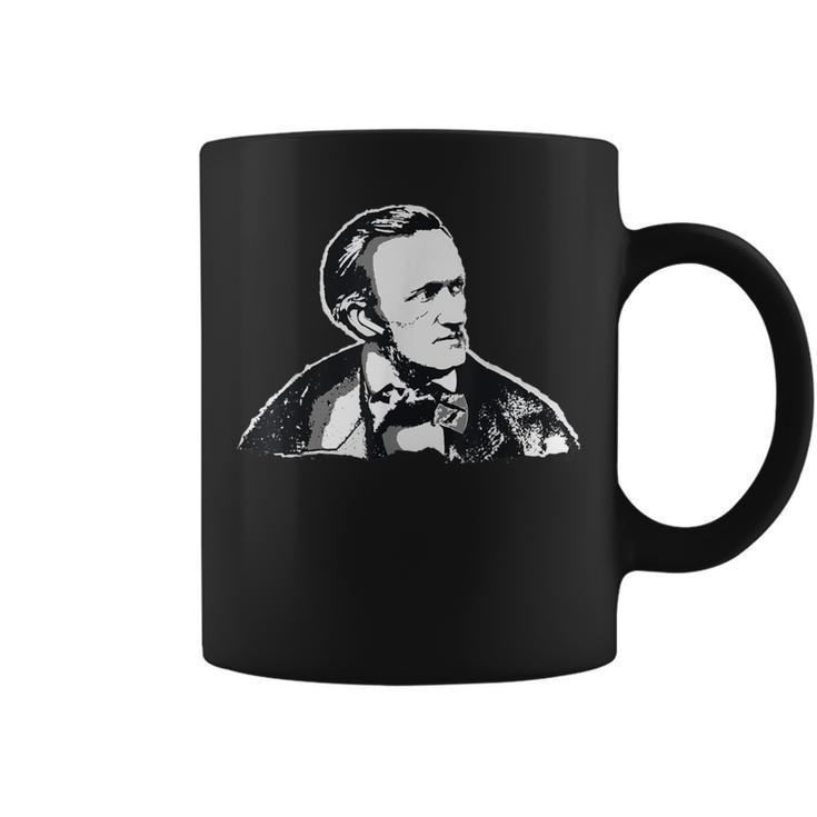 Richard Wagner Classical Composer Earbuds Coffee Mug