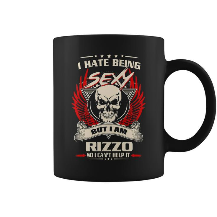 Rizzo Name Gift I Hate Being Sexy But I Am Rizzo Coffee Mug