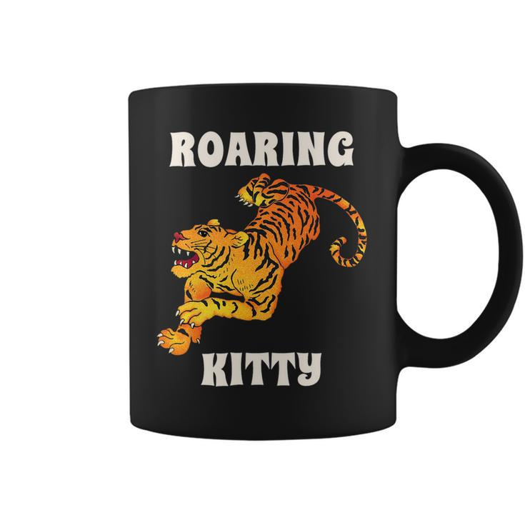 Roaring Kitty Dfv I Like The Stock To The Moon Coffee Mug