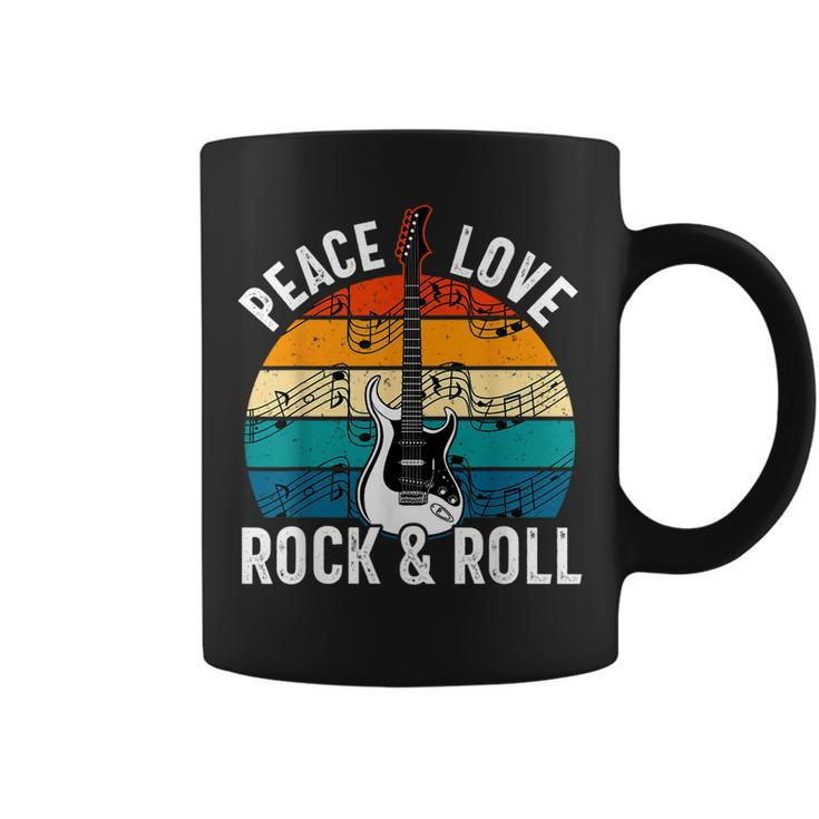 Rock & Roll Rock Music Rock Lover Guitar Player Rock Coffee Mug