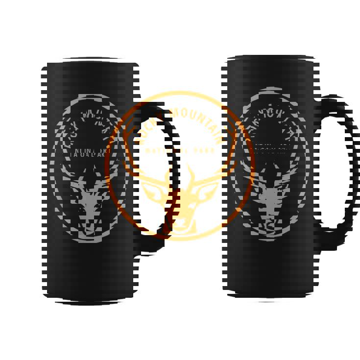 Rocky Mountain National Park Vintage Elk Souvenir Retro Coffee Mug