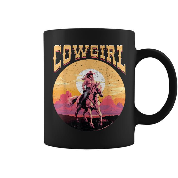 Rodeo Western Country Southern Cowgirl Hat Cowgirl Coffee Mug