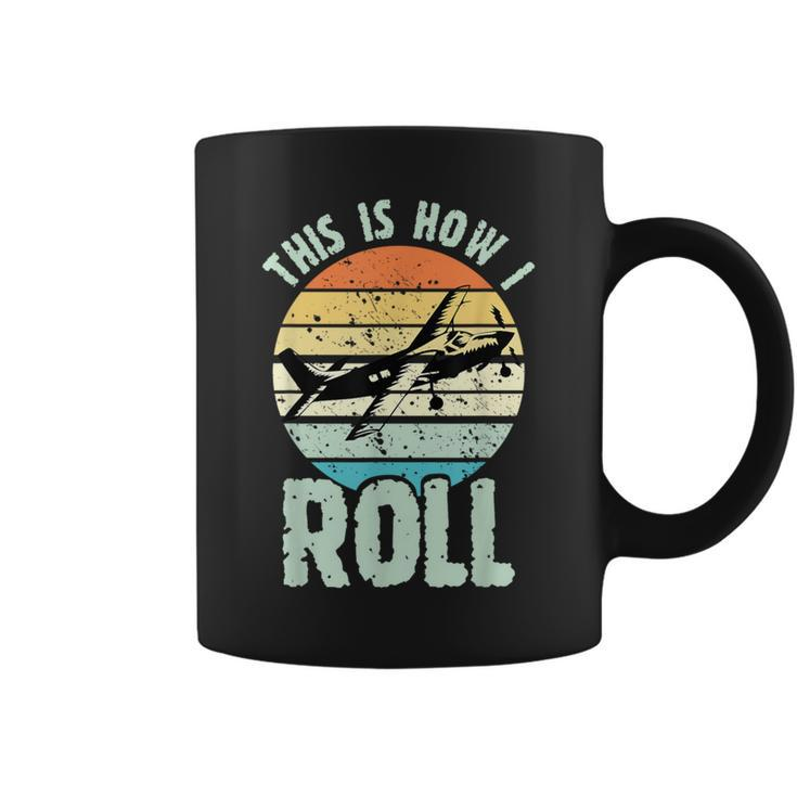 This Is How I Roll Airplane For Boys Pilot Coffee Mug