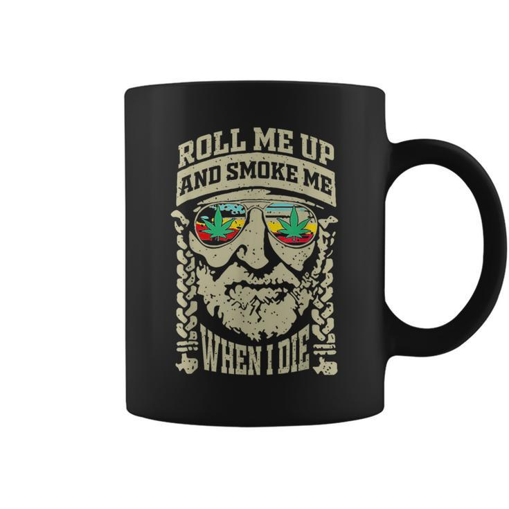 Roll Me Up And Smoke Me When I Die Coffee Mug