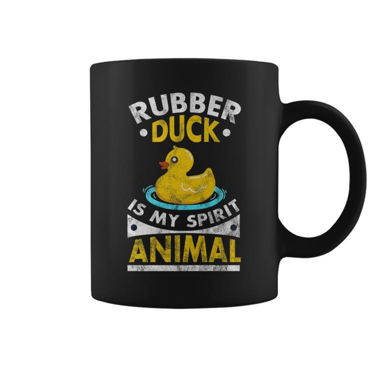 Rubber Duck Is My Spirit Animal Coffee Mug