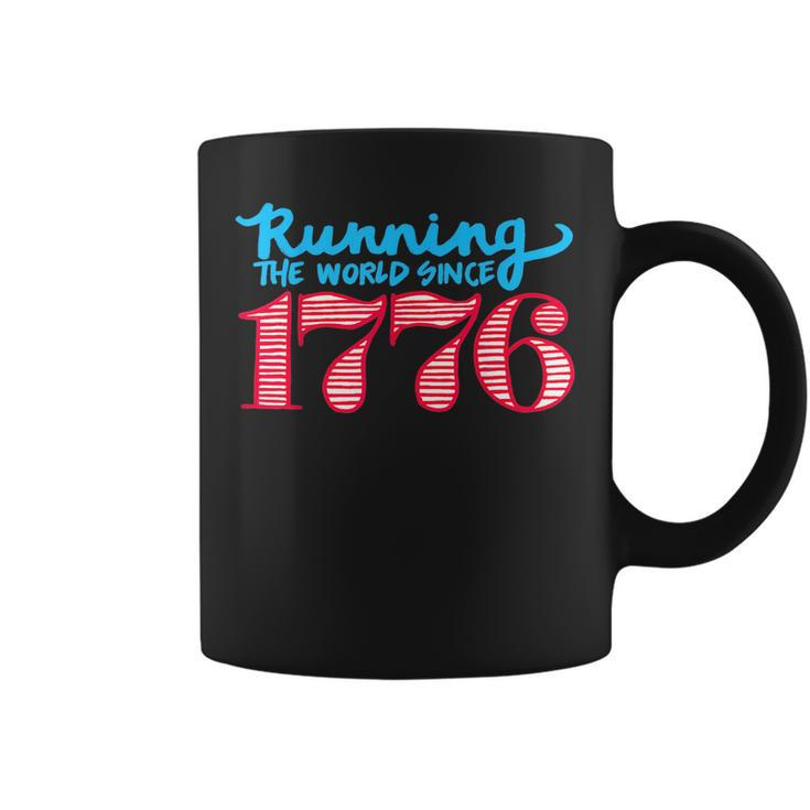 Running The World Since 1776 Usa Patriotic Patriotic Funny Gifts Coffee Mug