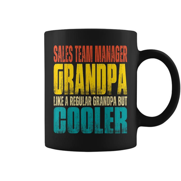 Sales Team Manager Grandpa - Like A Grandpa But Cooler  Coffee Mug