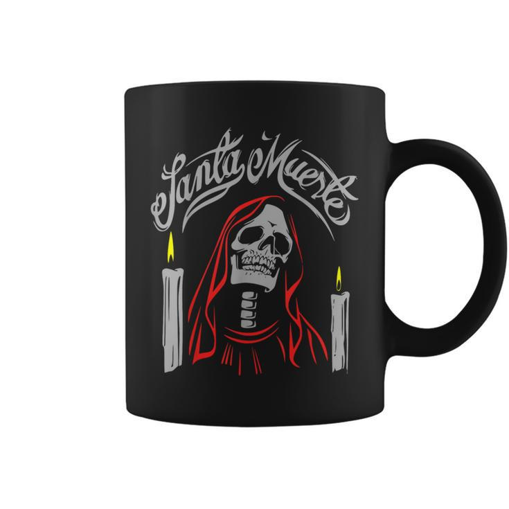 Santa Muerte Mexican Skeleton Gothic Halloween Women Men  Coffee Mug