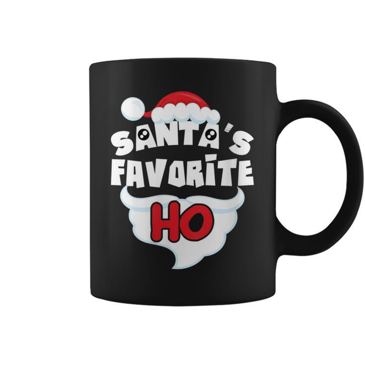 Santa's Favorite Ho Ugly Christmas Sweater Coffee Mug