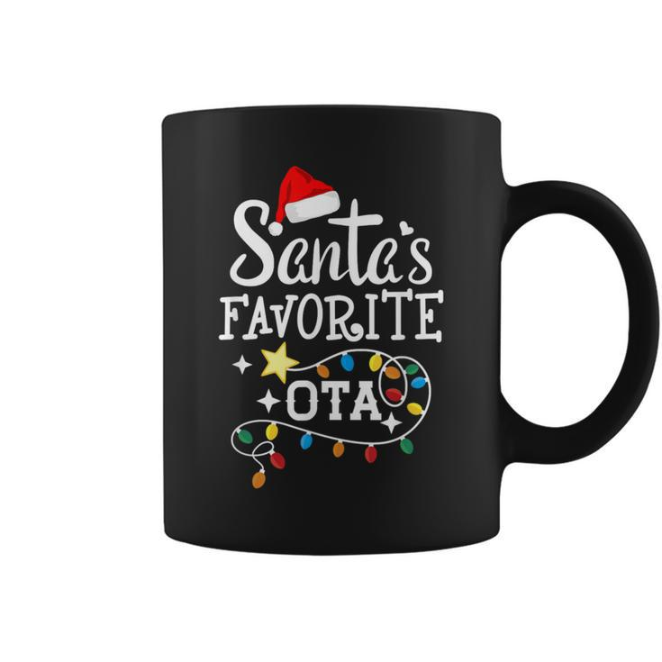 Santas Favorite Ota Christmas Occupational Therapy Assistant Coffee Mug